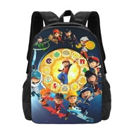 Boboiboy New Adult Backpack Student School Bag Simple Large-capacity Backpack