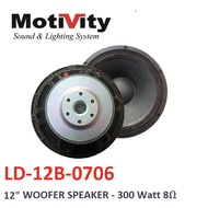 MOTIVITY 12" Woofer 300 watt 8 ohm - LD-12B-0706