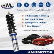BMW 3 SERIES E36 E 46 E90 F30 HWL MT1-BS Fully Adjustable