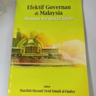 Efektif Governan di Malaysia menurut perspektif islam