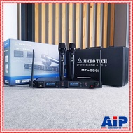 ฟรีค่าส่ง MICROTECH MT-999E ไมค์ลอยมือถือคู่UHF +++ ชุดไมค์ลอย มือถือคู่ ไมโครโฟนไร้สายดิจิตอล MICRO