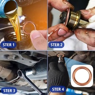 Kelln N0138157 Crush Washer Engine Oil Drain Plug Gasket Sealing Washer For Vehicle Engine Oil Leak 