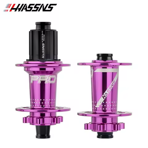 HASSNS PRO7 Bicycle Hub 24/32Holes J-Bend Spokes THRU Axle 12X142 HG/XD/MS 4Pcs Sealed Bearing for S