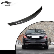 Carbon Fiber W221 Wing Rear Trunk Spoiler for Mercedes Benz S450 S500 S550 S63 S65 AMG Sedan 4-Door 
