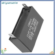 AKIYAMAMIOAQ CBB61 Capacitor, 350VAC 50/60Hz Fan Motor Starting Capacitor, Durable 10UF ±5% 2-Pin Mo
