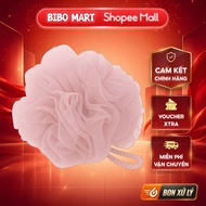 [MALL] Carrot-shaped PPA-06 mesh round bath sponge - Soft, creates good foam, safe for the skin