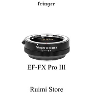 Fringer EF-FX Pro III Auto Focus Adapter Ring for Canon EF/EF-S Lens to Fuji X Cameras (FR-FX3)
