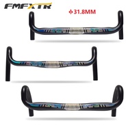FMFXTR Road Bike 31.8mm Bent Handle Bar  External expansion handle For Race grade highway bicycle  Drop Bar Handlebars Super mode and super high rigidity