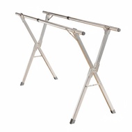 Sturdy Construction Foldable Clothes Drying Rack Space Saving Extendable Laundry Rack Rust-Resistant