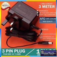 12v 3A 3 Pin AC DC (5.5*2.5mm) Switching Power Supply Adapter DC Power Adaptor 3METER