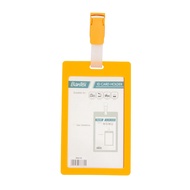 [Zada] Portable 54x90mm ID Card Holder With Clip mango 8866 64