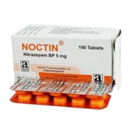 New stock Noctin 5mg 1 Strip 10 tablets 1 box 100 tablets ( 10 Strip box) Noctin 5mg vitamin E multi
