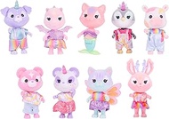 Sunny Days Entertainment Honey Bee Acres/Rainbow Ridge Rainbow Pals, 9 Miniature Doll Figures