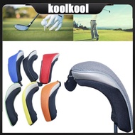 Kool Lightweight Golf Club Head Cover Golf Club Hybrid Rescues Headcover Utility Golf Club Head Prot