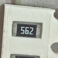 Resistor smd 562 or 5k6
