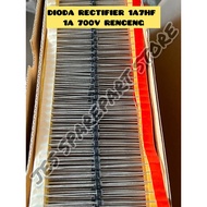 RECTIFIER DIODE 1A7HF 1A 700V RENCENG