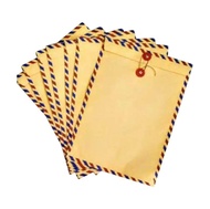 DE ROYALE - 10 pcs Map Coklat / Amplop Coklat Tali 310 Ukuran Folio