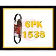 S2U Gaido Fan Belt BMW E39 E46 E60 325i 320i 525i 520i 530i Air Cond Alternator Power Steering Belt 