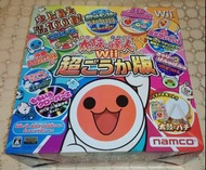 任天堂 Nintendo Wii 太鼓之達人 超豪華版 遊戲連太鼓套裝 Set 日版 音樂 Game 打鼓控制器 太鼓手制