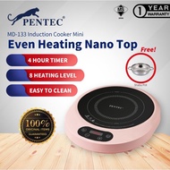 PENTEC Tempered Glass Button Induction MD-133 Induction Cooker Stove Single Stove Gas Stove Househol