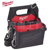[Hongle Tools] Tax Included Milwaukee Multifunctional Electrician Bag 48-22-8112 Work Waist Side Back Tote