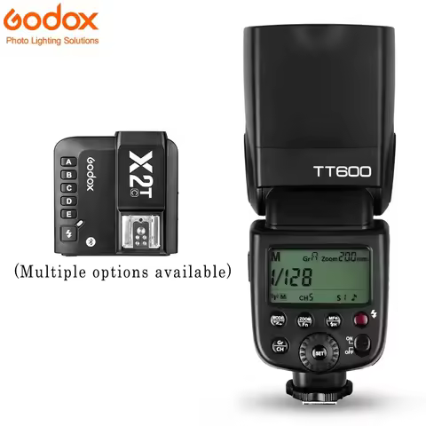 Godox TT600 TT600S 2.4G Wireless X-system GN60 Master / Slave Camera Flash Speedlite for Canon Nikon
