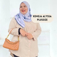 TASHAFATNIN - KEMEJA ALYSSA (Plussize)