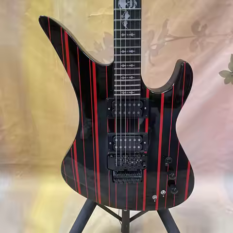 skechers Electric Guitar Black Hardware Rosewood Fretboard Free Ship