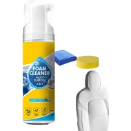 4-in-1 Multi-Enzyme Foam Cleaner 5oz, All-Purpose Deep Cleaning Spray for Car Interior, Kitchen Grea