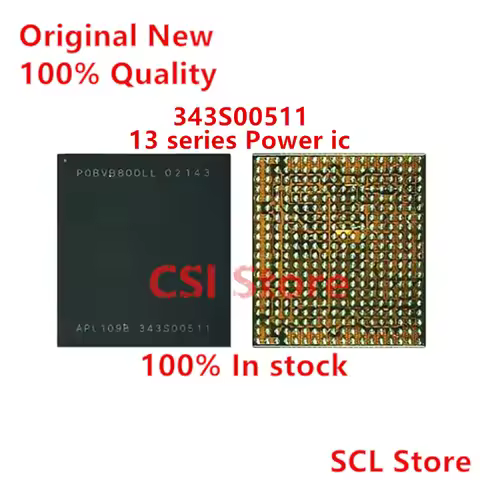 (1-5PCS)100% New Original PMU 343S00511 Power Management IC For iPhone 13 Pro Max Mini Big 13Pro 13P