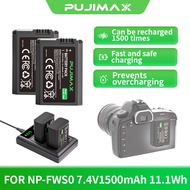 NP-FW50 Camera Battery No Pop-up Replacement Battery for Sony A6000 A7 A6400 A6500 A7R A7S II NEX