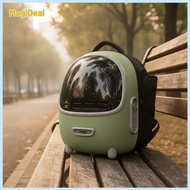 MagiDeal Hard Shell Cat Backpack Carrier Transparent Cat Carrier Backpack Breathable Portable for Ca