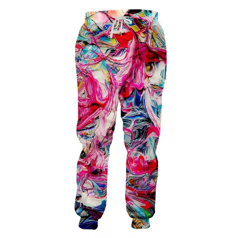 Colorful Vortex 3D Print Causal Clothing New Fashion Men/ Women Trousers Plus Size S-7XL streetwear 