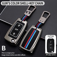 Car Key Case Cover For Volkswagen VW Golf 3 4 5 6 mk4 mk6 Passat b5 b6 b7 b8 cc Polo Tiguan mk2 Touran Jetta 6 Bora mk6