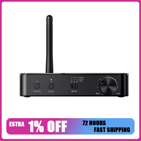 FiiO BTA30PRO HiFi bluetooth decoding transceiver Bidirectional LDAC Bluetooth audio receiving trans