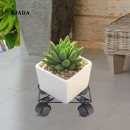 [ Plant Saucer Rolling Plant Stand with Pallet Trolley Plant Tray Roller Multifunctional for Plant Lover Sturdy