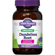 Oregon's Wild Harvest Organic Dandelion Root | TraditionalHerbalBitter,90VeganCapsules KL1G