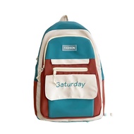 BHS-CH130 Saturday Men's and Women's Backpack Personality, going to school, going out for middle and
