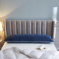 Màu trơn dày sữa xuống 1.2 1.5m 1.8m vỏ gối dài những người yêu thích áo gối Tân Hôn đồng màu hai vỏ