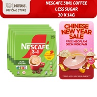 [Bundle of 4] NESCAFE 3in1 - Less Sugar (30 x 14g)