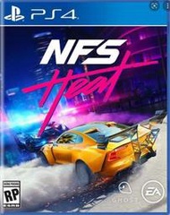【搖感電玩】新片 - PS4 -  極速快感：熱焰™ Need for Speed: Heat - 美版中文