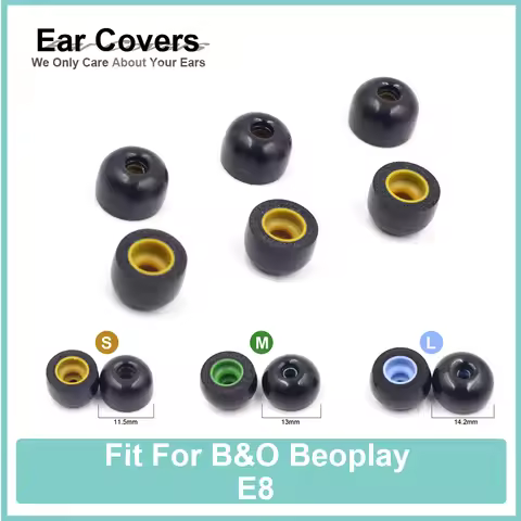Foam Tips For B&O Beoplay E8 Earphone TWS Ear Buds Replacement Headset Ear Pad