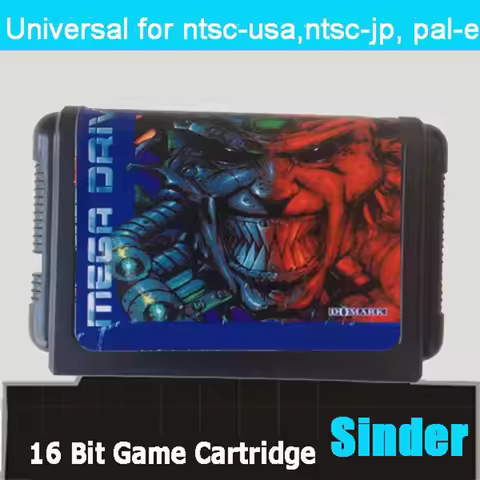 Bloodshot 16bit MD Game Card For Sega Mega Drive For Genesis