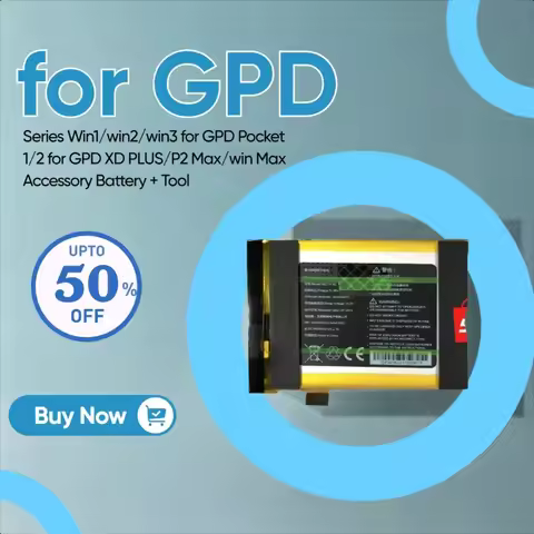 New Replacement Battery for GPD Series Win1/win2/win3 for GPD Pocket 1/2 for GPD XD PLUS/P2 Max/win 
