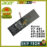 Laptop Battery AP13B3K AP13B8K for Acer Aspire V7-481 V5-472P V5-572G V7-482P M5-583P R3-471TG E15 E