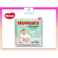 HUGGIES AIR Soft Diaper 2PKT(TAPE )