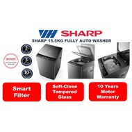 Sharp 15.5KG Fully Auto Washing Machine