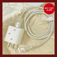 Charger Protector Case for Fast Charging Cable Compatible with IP 18/20W Charger