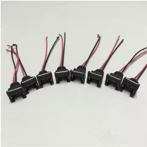 8pcs waterproof EV1 fuel injector plugs connector for bosch440cc 650cc 850cc 1000cc fuel injector wi