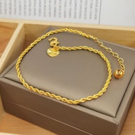 Emas GoldLian Anklet - Gelang Kaki Dewasa GA118/GA119/GA120/GA121/GA122/GA123/GA124/GA125/GA126/GA12
